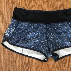 lululemon Speed Up Shorts, Size 4